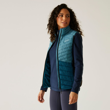Жіноча жилетка Regatta Women’s Leedre Hybrid B/W