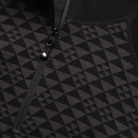 Чоловіча функціональна футболка Zulu Merino 240 Zip Long