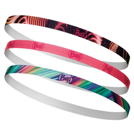 Пов'язка Buff Hairband чорний/рожевий Gleam Multi