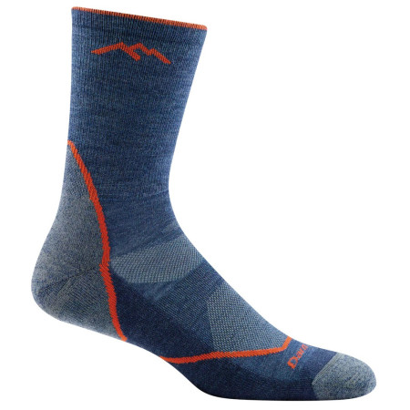 Чоловічі шкарпетки Darn Tough M Light Hiker Micro Crew Lightweight With Cushion синій denim