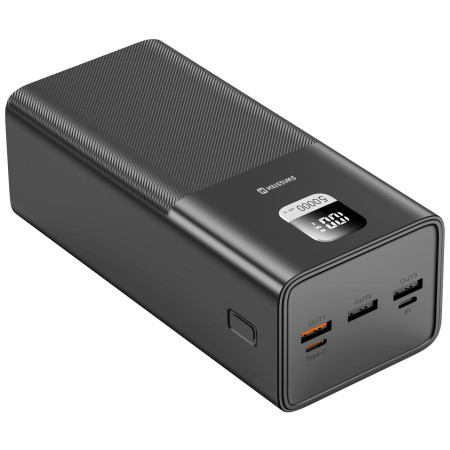 Повербанк Swissten Power Line 50000 mAh 100W чорний Black