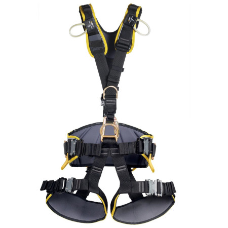 Робоча страхувальна система Singing Rock Expert 3D чорний/жовтий Speed Steel
