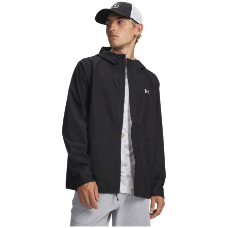 Чоловіча куртка Under Armour M Cloudstrike Jacket чорний Black / / White