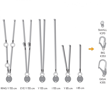 Амортизатор ривка Singing Rock Reactor 140 "Y" 85 cm