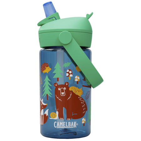 Пляшка Camelbak Thrive Flip Straw Kids 0,4l синій/зелений Friendly Forest
