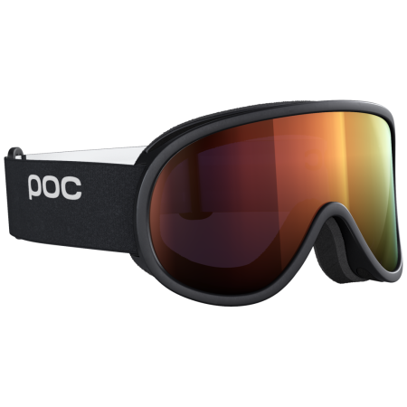 Лижна маска POC Retina Mid чорний/помаранчевий Uranium Black/Partly Sunny Orange ONE