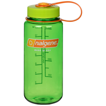 Пляшка Nalgene Wide Mouth 0,5l зелений/світло-зелений Melon ball
