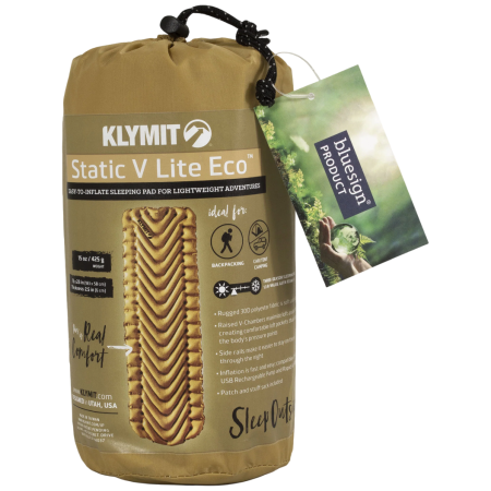 Надувний килимок Klymit Insulated static V Lite Eco