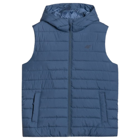 Чоловіча жилетка 4F Vest Jacket M225 синій DENIM