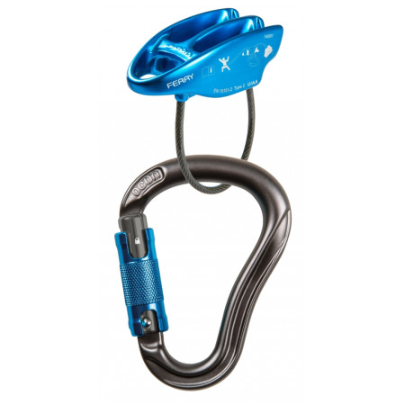 Jistící set Ocún Belay Set Eagle Triple Ferry šedá blue