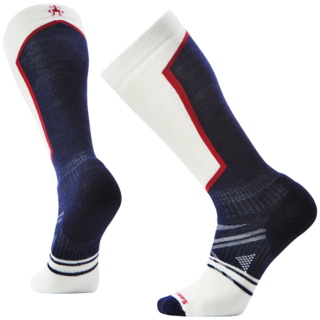 Гірськолижні шкарпетки Smartwool Ski Full Cushion OTC Socks синій/білий DEEP NAVY