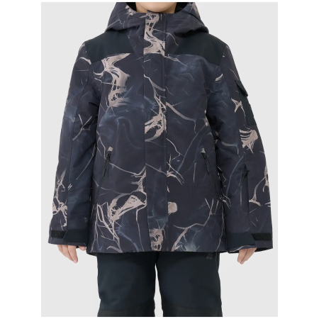 Дитяча куртка 4F Technical jacket M0838 сірий MULTICOLOUR 1 ALLOVER