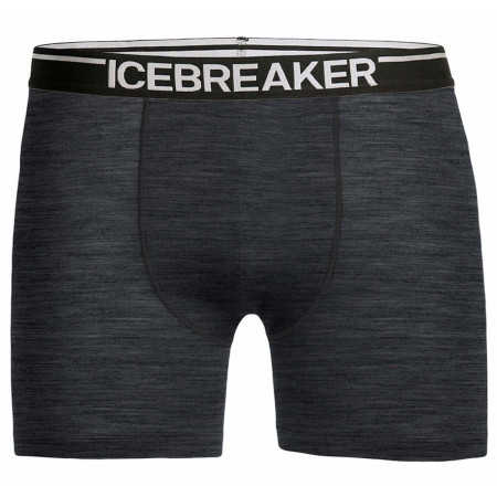 Чоловічі боксери Icebreaker Mens Anatomica Boxers (2018) сірий Jet HTHR/Black