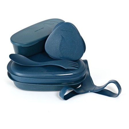 Sada nádobí Light My Fire LunchKit BIO modrá hazyblue