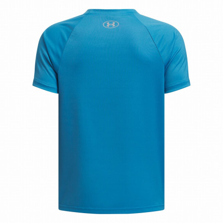 Дитяча футболка Under Armour Tech Split Wordmark SS-BLU