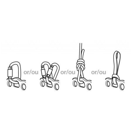 Анкерна пластина Petzl Paw M