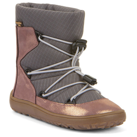 Дитяче взуття Frodo Barefoot Tex Track Wool Grey/Pink сірий/рожевий grey/pink