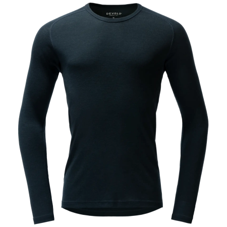Чоловіча функціональна футболка Devold Adventure Merino 190 Shirt Man темно-синій Ink