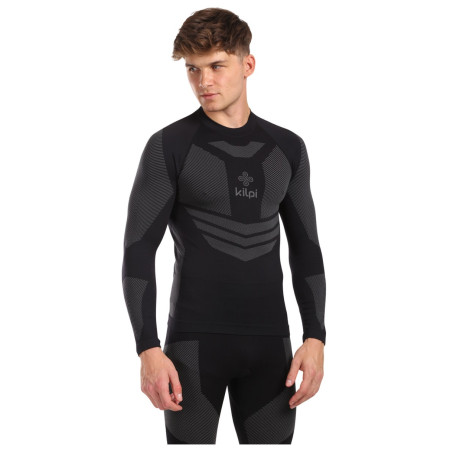 Чоловіча функціональна футболка Kilpi Nathan-M чорний BLK