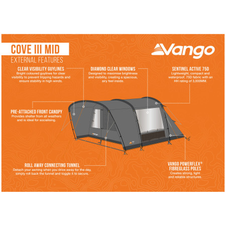 Приставний намет Vango Cove III Mid