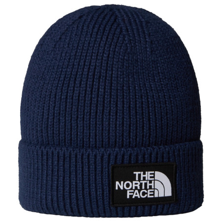 Чоловіча шапка The North Face Tnf Logo Box Cuffed Beanie темно-синій Summit Navy