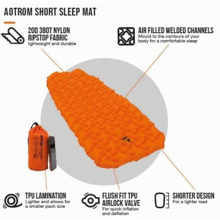 Надувний килимок Vango Aotrom Short