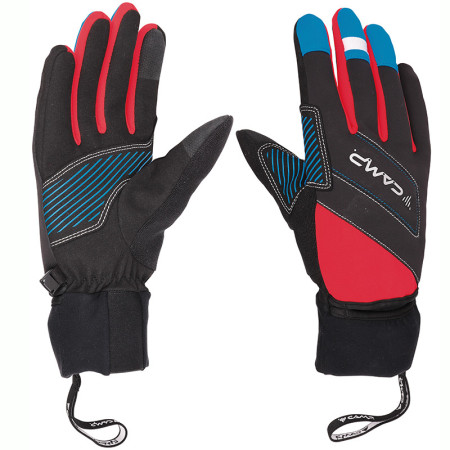 Рукавиці Camp G Comp Evo чорний Black / Red / Light blue