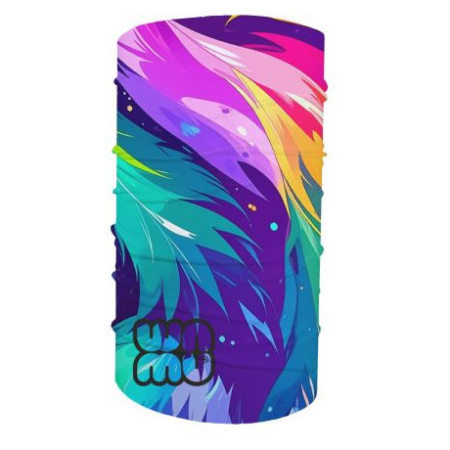 Дитячий багатофункціональний шарф WAMU Dark Purple кольоровий мікс MULTICOLORED