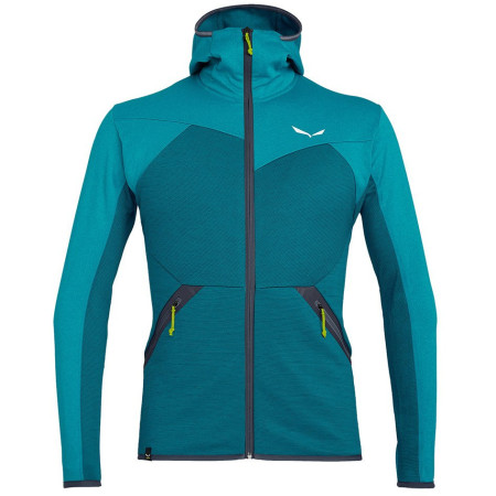 Pánská mikina Salewa Puez Melange PL M FZ HDY tmavě modrá malta/8200