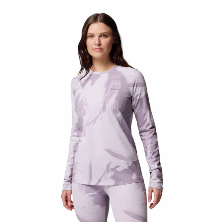 Жіноча функціональна нижня білизна Columbia Omni-Heat Infinity™ Knit Long sleeve Crew фіолетовий Shale Purple Snowflight Tonal