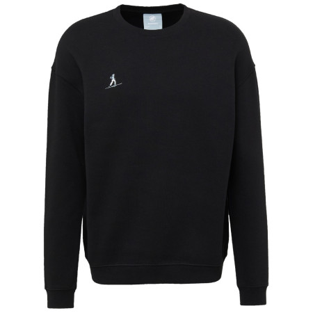 Чоловіча фліска Mammut Mammut Base ML Crew Neck Men Ski Tour чорний black