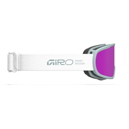 Лижна маска Giro Roam White/Silver Stacked-Amber Pink/Yellow (2skla)
