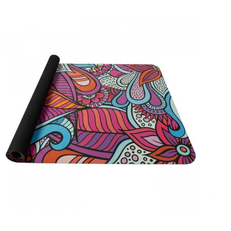 Килимок для йоги Yate Yoga Mat přírodní guma 4 mm кольоровий мікс mix