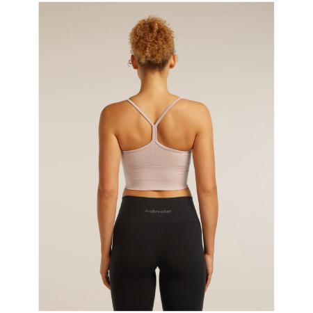 Спортивний бюстгальтер Icebreaker Merino Blend 260 Seamless Rib Strappy Tank