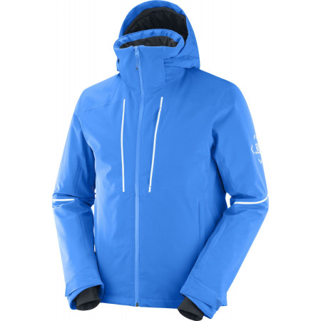 Чоловіча куртка Salomon Edge Jacket M блакитний IndigoBuntingWhite