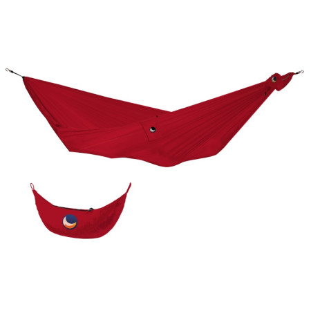 Hamaka Ticket To The Moon Hammock compact/single červená Burgundy