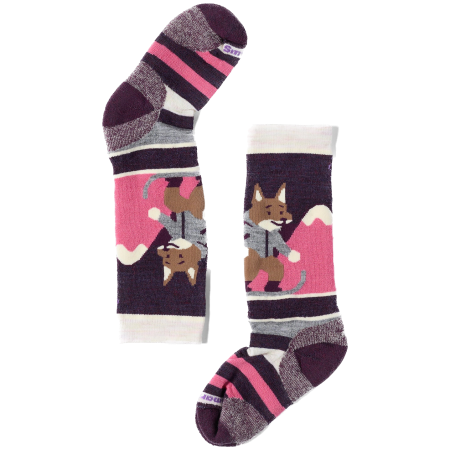 Шкарпетки Smartwool Kids' Wintersport Full Cushion Fox Glade фіолетовий