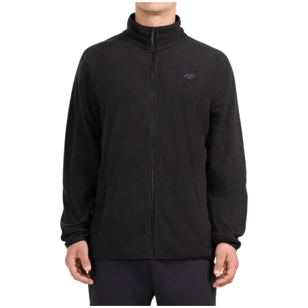 Чоловіча толстовка 4F Fleece M489 чорний Deep Black
