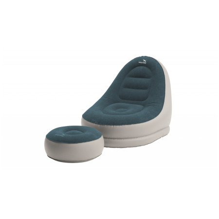 Надувне крісло Easy Camp Comfy Lounge Set сірий/зелений
