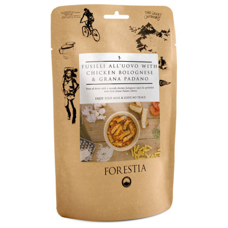 Готова їжа Forestia Fusilli all'uovo з курячим a la Bolognese