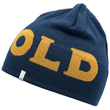 Шапка Devold Devold Logo Beanie синій/жовтий