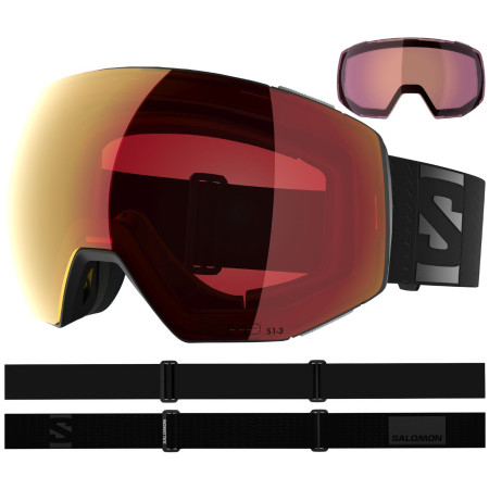 Лижна маска Salomon Radium Prime Sigmaphoto +1Lens чорний Black
