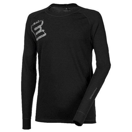 Чоловіча функціональна футболка Progress DF NDR Print "E" pot чорний Black