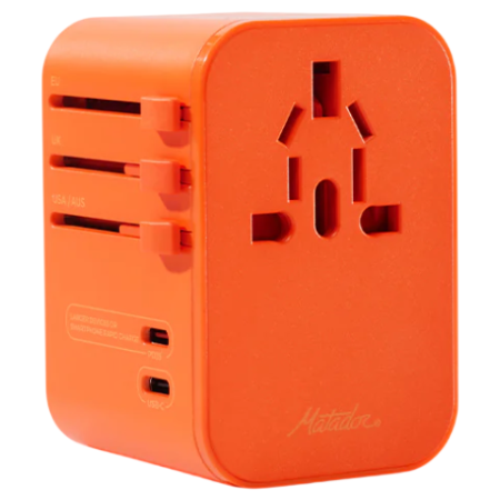 Адаптер Matador Global Travel Adapter помаранчевий Orange