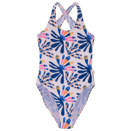Дитячий купальник Aquawave Salava Jr - Summer Beige Flower Print