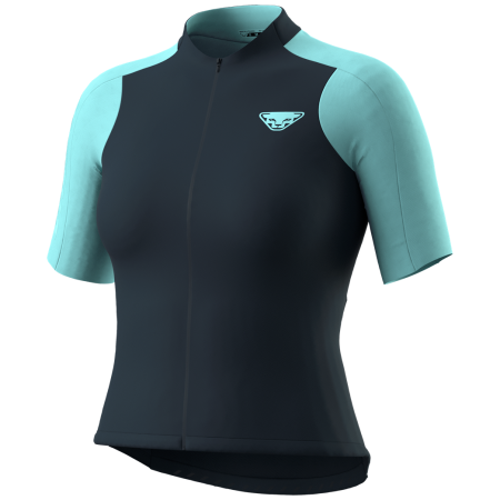 Жіноча велофутболка Dynafit Ride Light S/S Fz Jersey W синій blueberry MARINE BLUE/8050