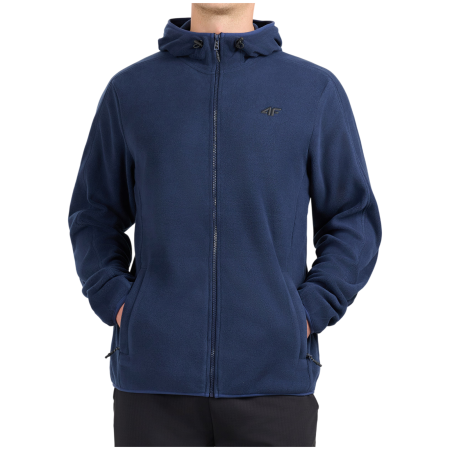 Чоловіча толстовка 4F Fleece M488 темно-синій Navy