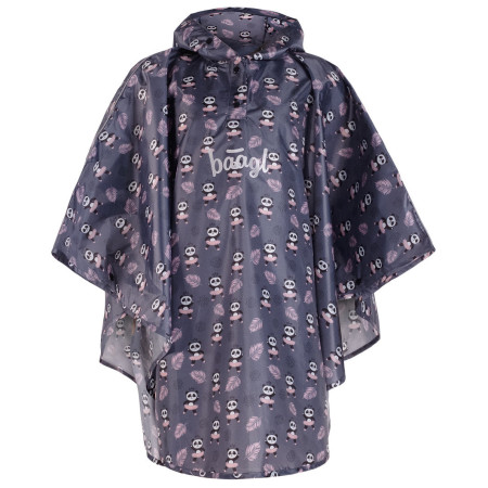 Дитячий дощовик Baagl Pláštěnka Panda сірий šedá