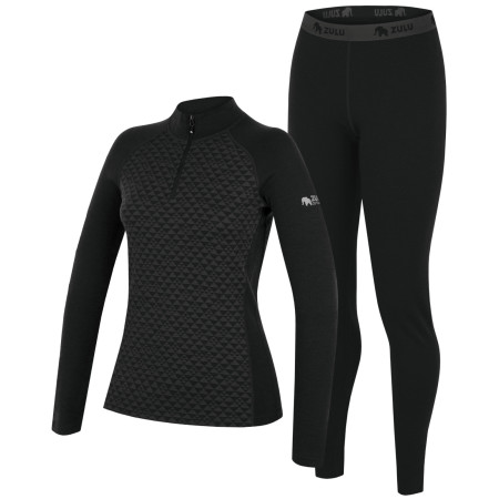 Жіночий функціональний комплект Zulu Merino 240 Zip Long