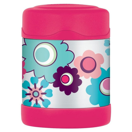 Термос для їжі Thermos Funtainer 290 ml рожевий/синій Flowers